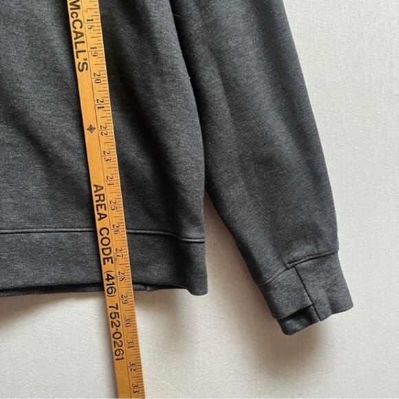 Nike Yoga Dri-FIT 1/2-Zip Training Crew Sweatshirt Sz L - Picture 12 of 12